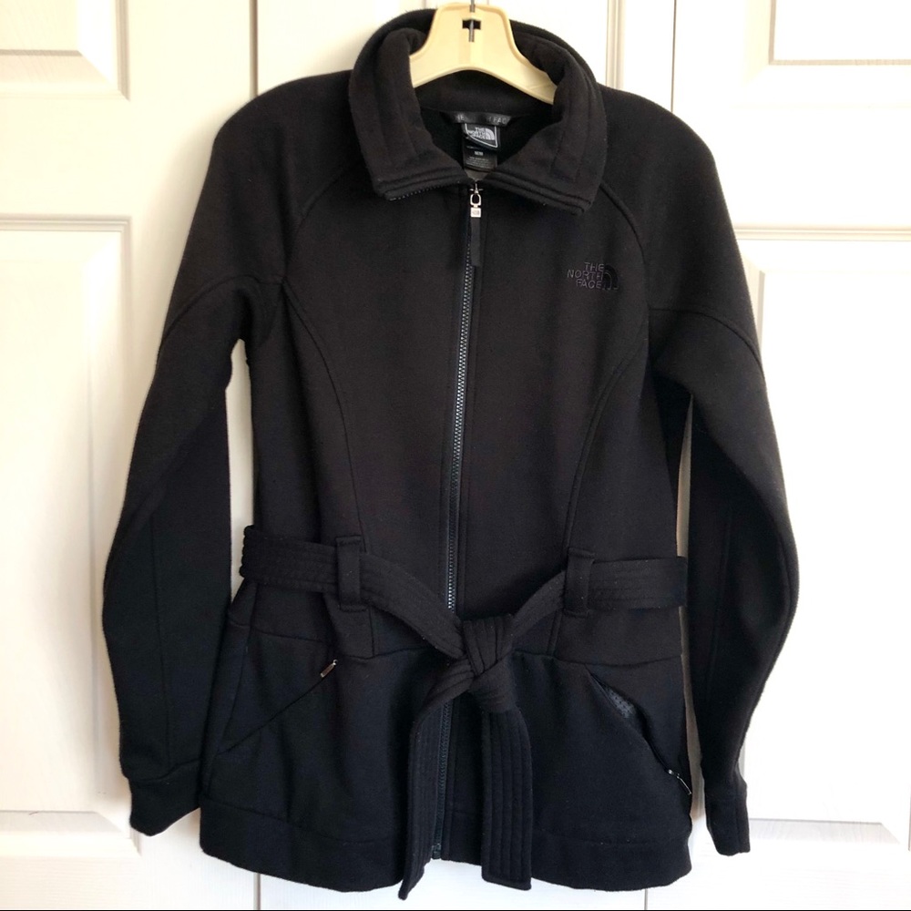 The North Face Zip Up Jacket Belt Tie Size M
